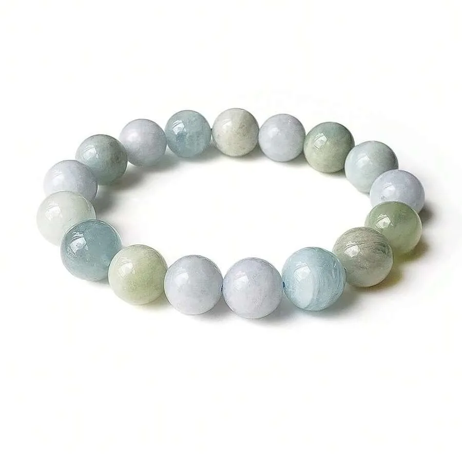 

Stretch Bracelet For Women Men, Natural Gemstone Round Stone Crystal Beads For Beaded Elastic Bracelet