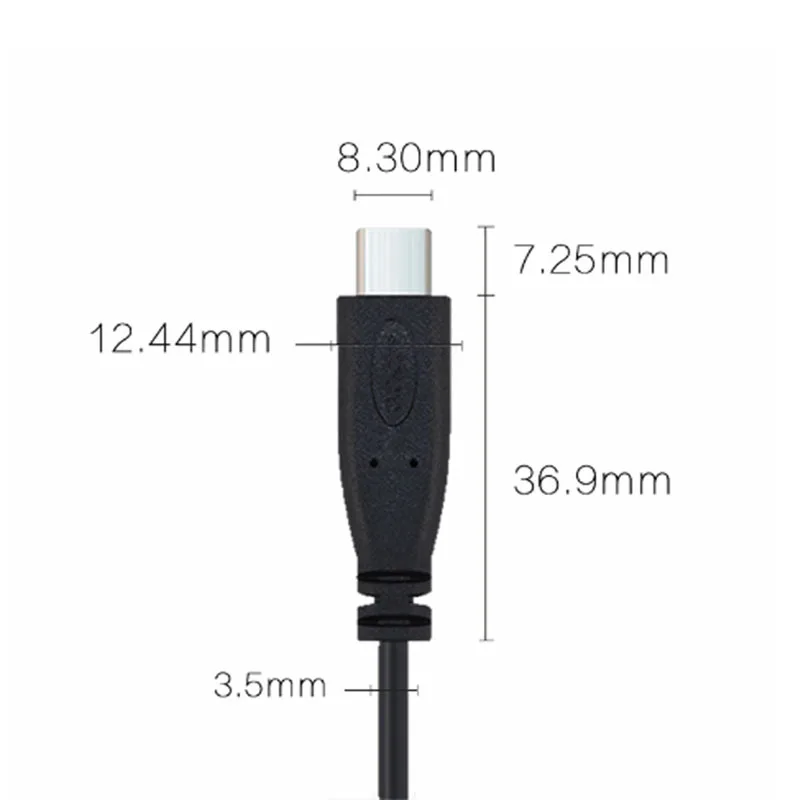 2Pin 4Pin Type C Male/Female to bare open end 2 core 4 cores Usb data quick charging cable