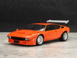 Kyosho 1:18 Urraco Rally Orange Simulation Limited Edition All Open Alloy Metal Static Car Model Toy Gift