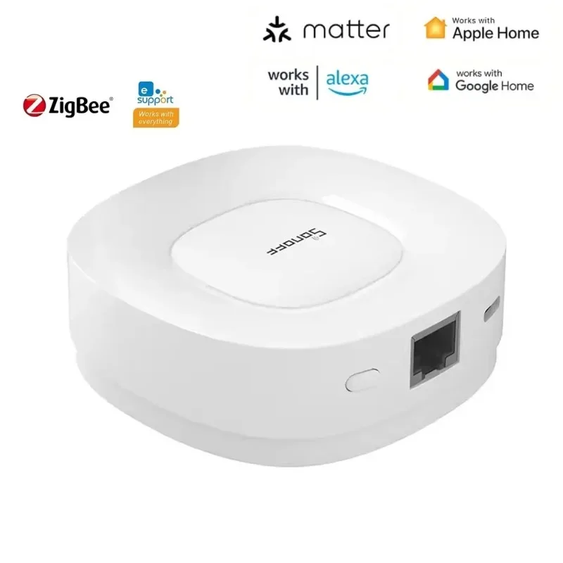 

ZBBridge-U Zigbee 3.0 Matter Bridge Ultra Smart Home Security Scene Gateway EWeLink работает с Alexa Google Apple Home