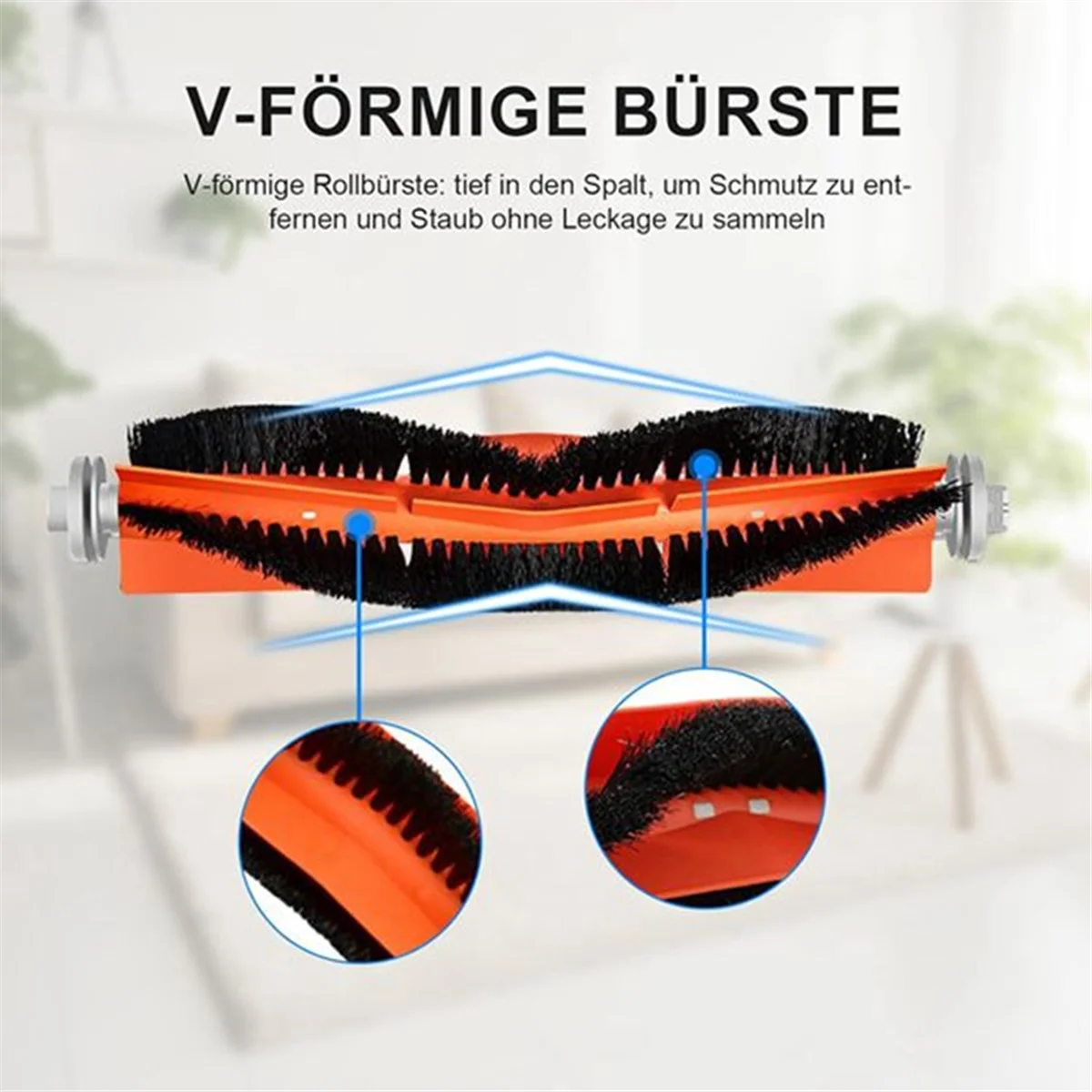 Para Dreame D9, D9 Max, L10 Pro Robot aspirador rodillo Cepillo Lateral filtro HEPA almohadilla de fregona accesorios Ultra duraderos