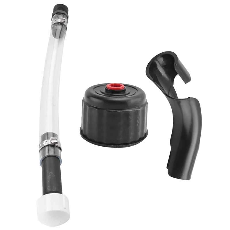 Fuel Fill Hose And Cap Kit Fits 5 Gallon Fuel Tank Fill Hose Jug, LC2 Jug,Fuel Jug Most Car Fuel Tanks Replacement