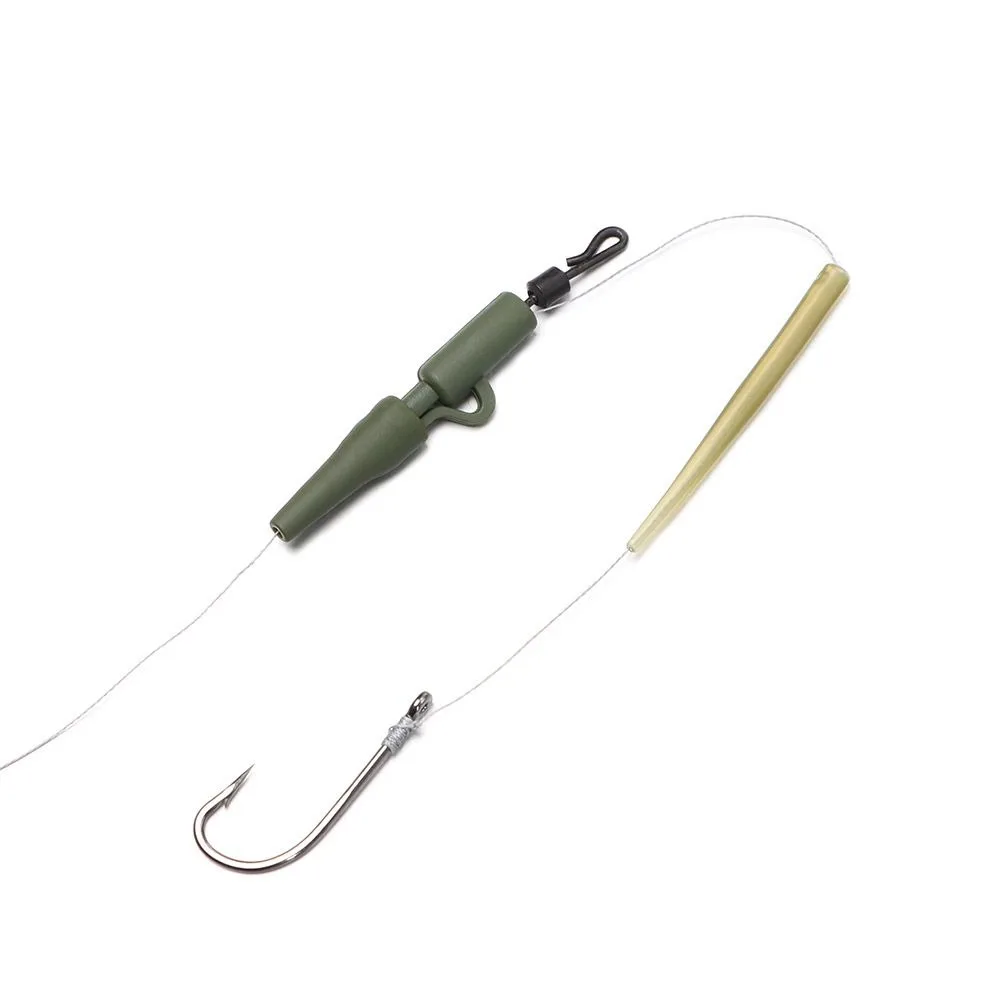 80 قطعة الذيل المطاط مخروط السلامة الرصاص كليب الكارب تلاعب الخشنة الذيل الأكمام التغيير السريع يدور الثقيلة معالجة مكافحة تشابك الأكمام #1