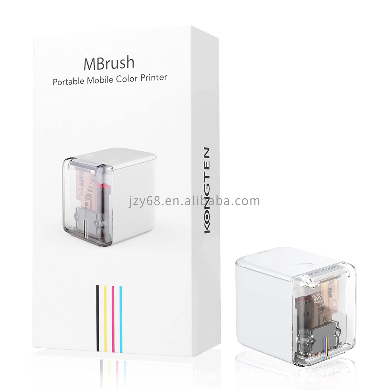 2026 DIY Color Label Maker Handheld Portable Color Printer Tattoo Logo Label Intelligent Mobile Inkjet Printing Mini Printing