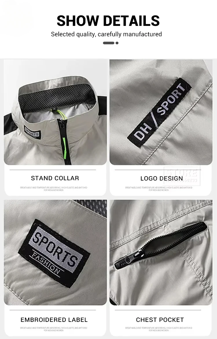 Summer Fan Ice Vest Men's USB Smart Refrigeration Jacket Air Conditioner Clothes Women's Camping Cooling Sleeveless Work Vests