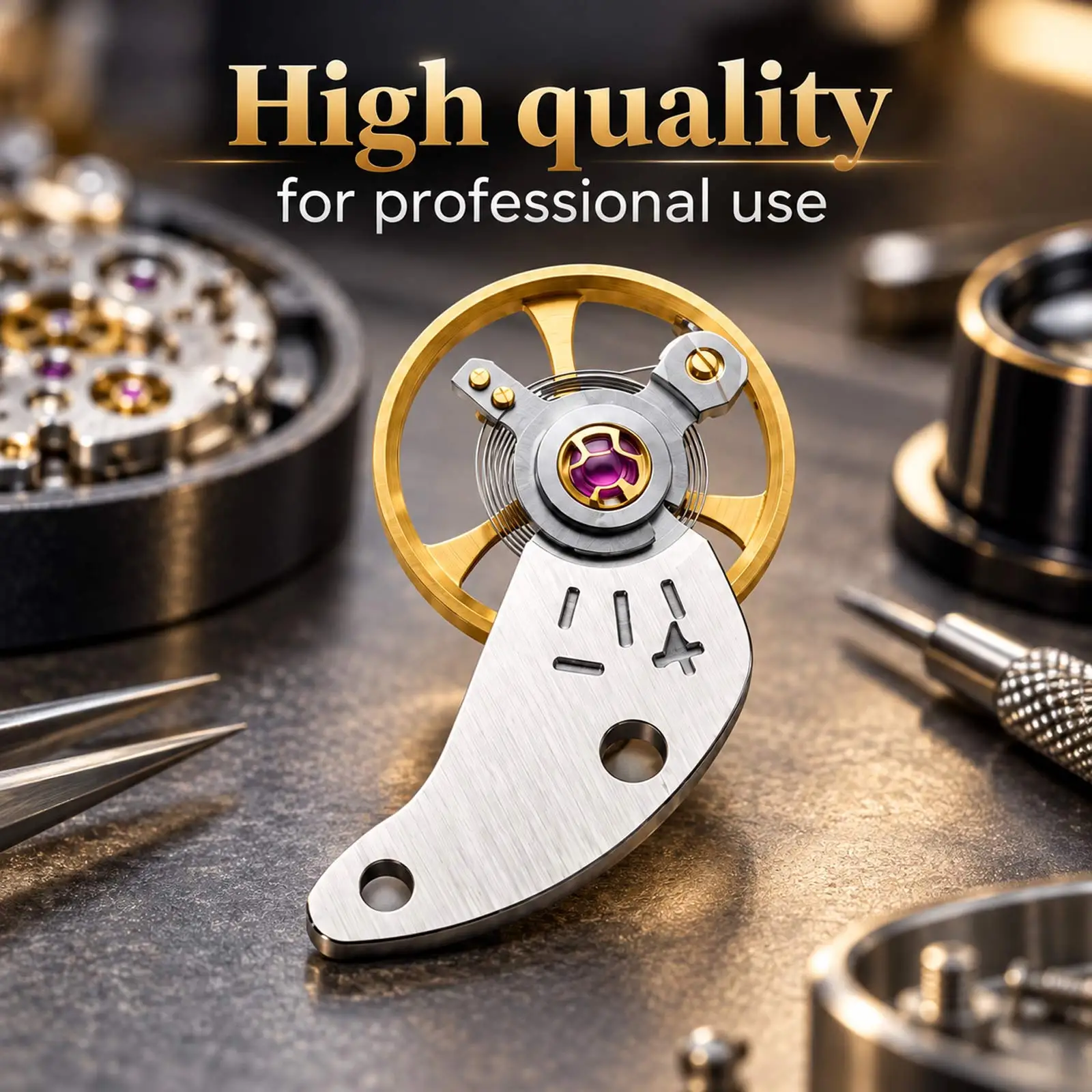 Zestaw pełnego koła balansowego do mechanizmu Seiko 46941 46943 OEM Japońskie części zamienne do naprawy mechanizmów Akcesoria do zegarków — zdjęcie produktu 2