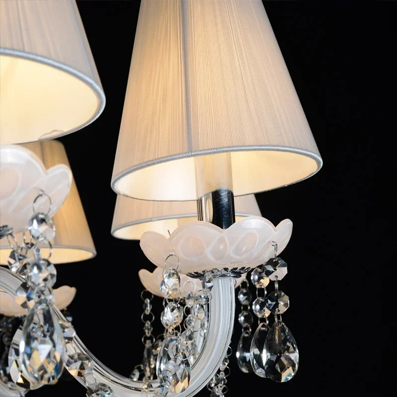 White Crystal Chand… - image