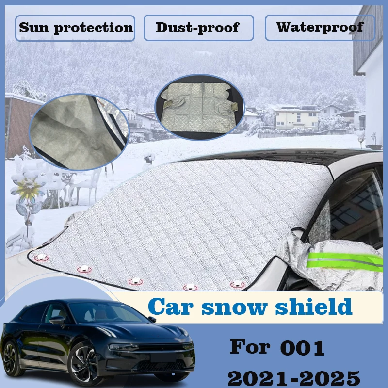 

Car Sunshades Windshield For Zeekr 001 2021-2025 2022 2023 2024 Snow Cover Front Covers Frost Shield Sunshade Cars Accessories