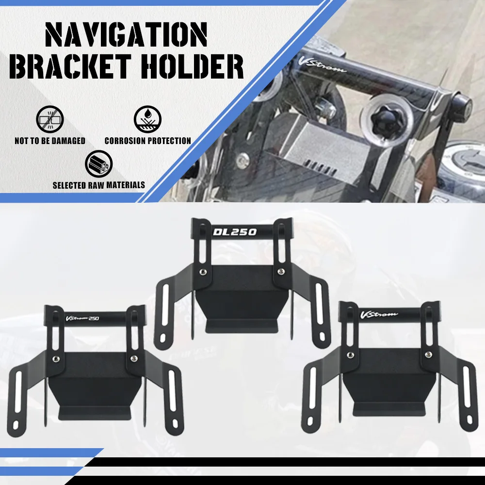 

Motorcycle Navigation Stand Holder Phone Mobile Phone GPS Plate Bracket Support Holder For Suzuki DL250 V-Strom 250 2022 2023