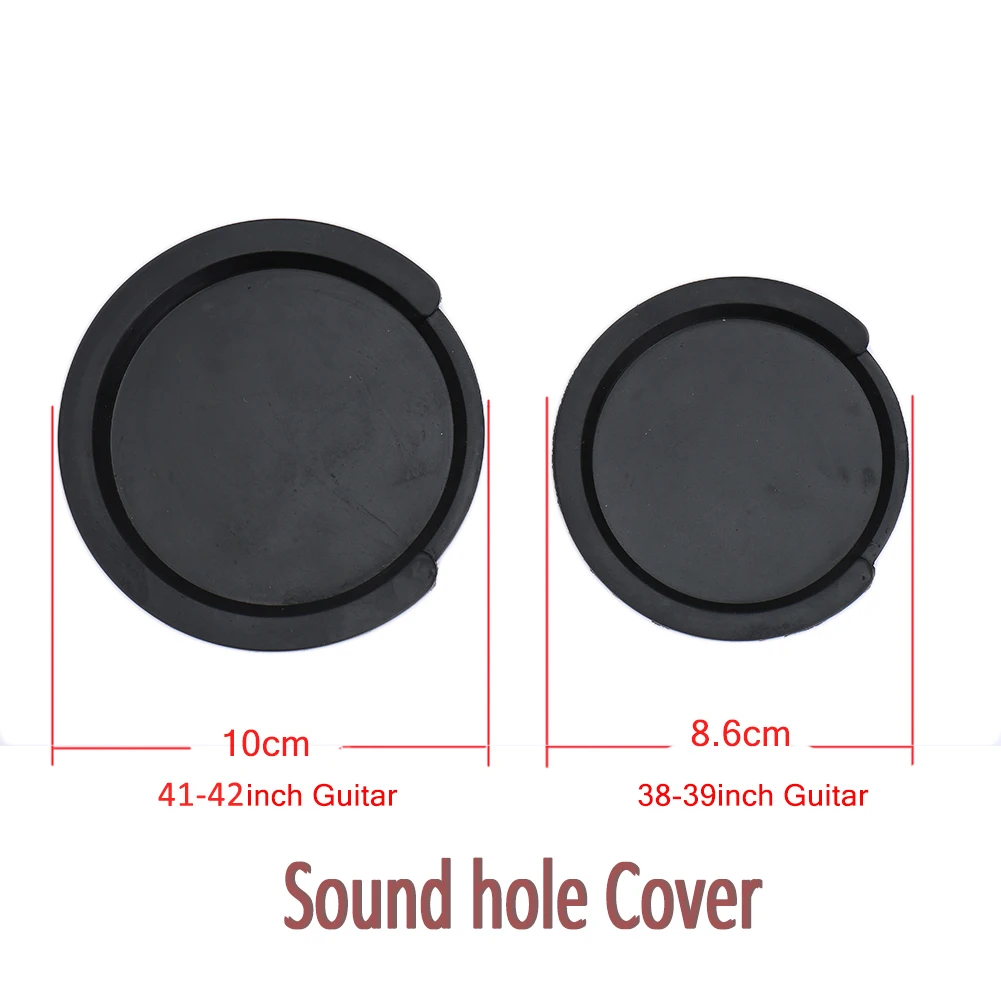 Silicone Classic Guitar Buster Sound Hole Cover Guitar Noise Reduction Guitar Accessories 2 Sizes Buffer Block Stop Plug Parts