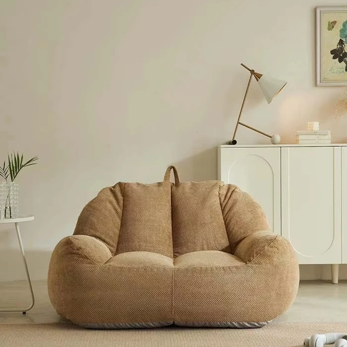 كرسي كيس فول مزدوج داخلي جديد لغرفة المعيشة أريكة غطاء عملاق كرسي بين باج الكبار الغوص كيس فول