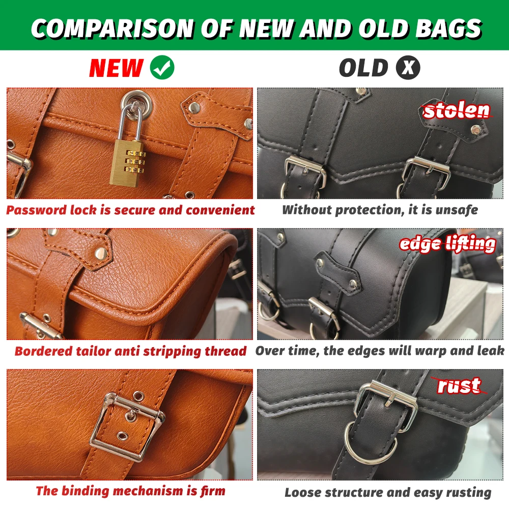 Su Geçirmez Sele Çantası Çifti - Saddle Bag Leather incelemesi ve fiyatı