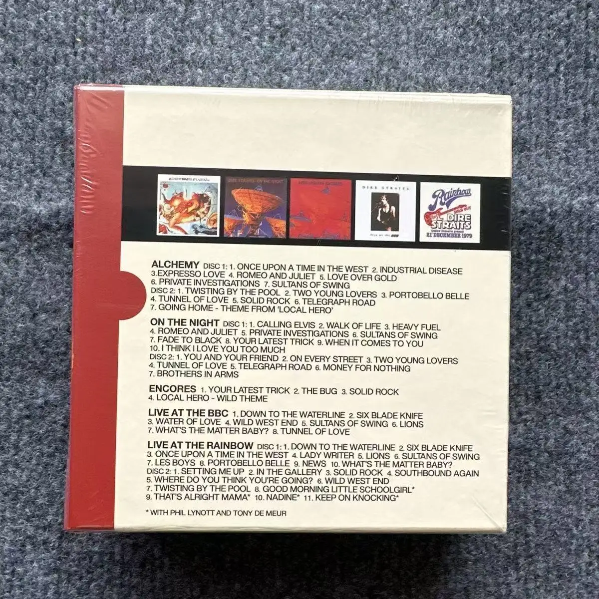 Dire Straits 라이브 1978-1992 8CD 록 라이브 클래식