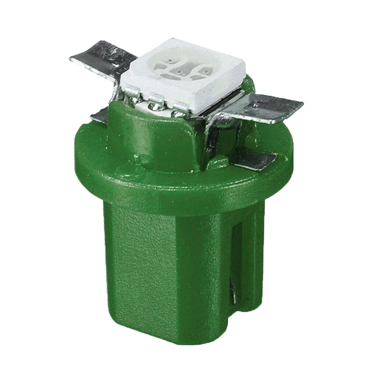 หลอดไฟ LED สำหรับรถยนต์ 1/5/10/20/50 ชิ้น ใช้สำหรับไฟหน้าปัดเรือนไมล์ ไฟหน้าปัดเรือนไมล์ ไฟภายในรถยนต์ ขั้ว B8.5D 509T B8.5 5050 Led  T5