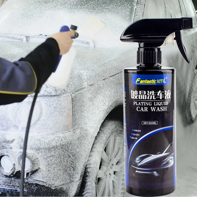 

Car Wash Shampoo Foam And Plated Crystal Wax Shampoo Concentrated Snow Foam In A Foam Cannon Or Foam Gun