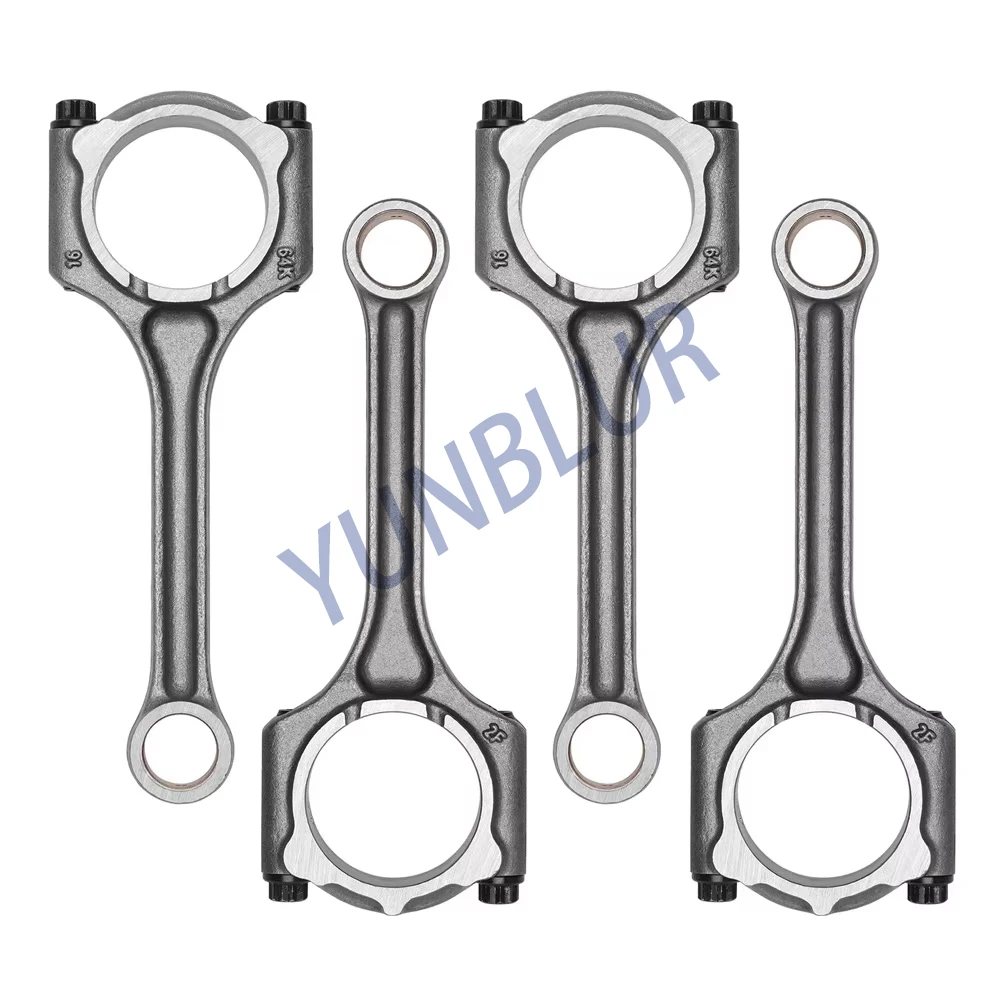 4pcs Engine Parts Connecting Rod Kit Fit 2.0 L GAS G4NA G4NC G4NG For 11-22 HYUNDAI ELANTRA i40 ix35 SONATA KIA CARENS CERATO