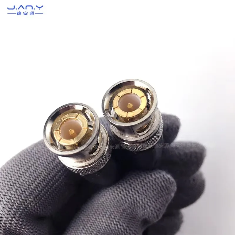 8mp monitoring HD twisted pair transmitter passive card line splicing network cable signal to bnc coaxial connector