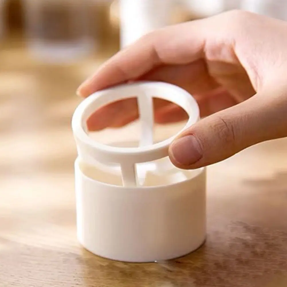 Elegante Soporte de Esponja ABS para Esponjas de Maquillaje y Borlas de Polvo, con Ventilación para Secado y Almacenamiento, Saludable e Higiénico para el Dormitorio o Tocador