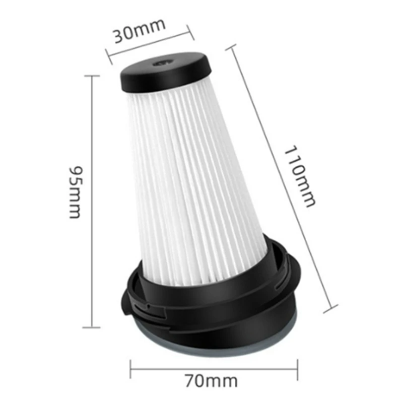 AC39-6PCS ZR 005202   Accessori filtro HEPA per Rowenta RH72 X-Pert Easy 160 Parti di ricambio per forniture domestiche