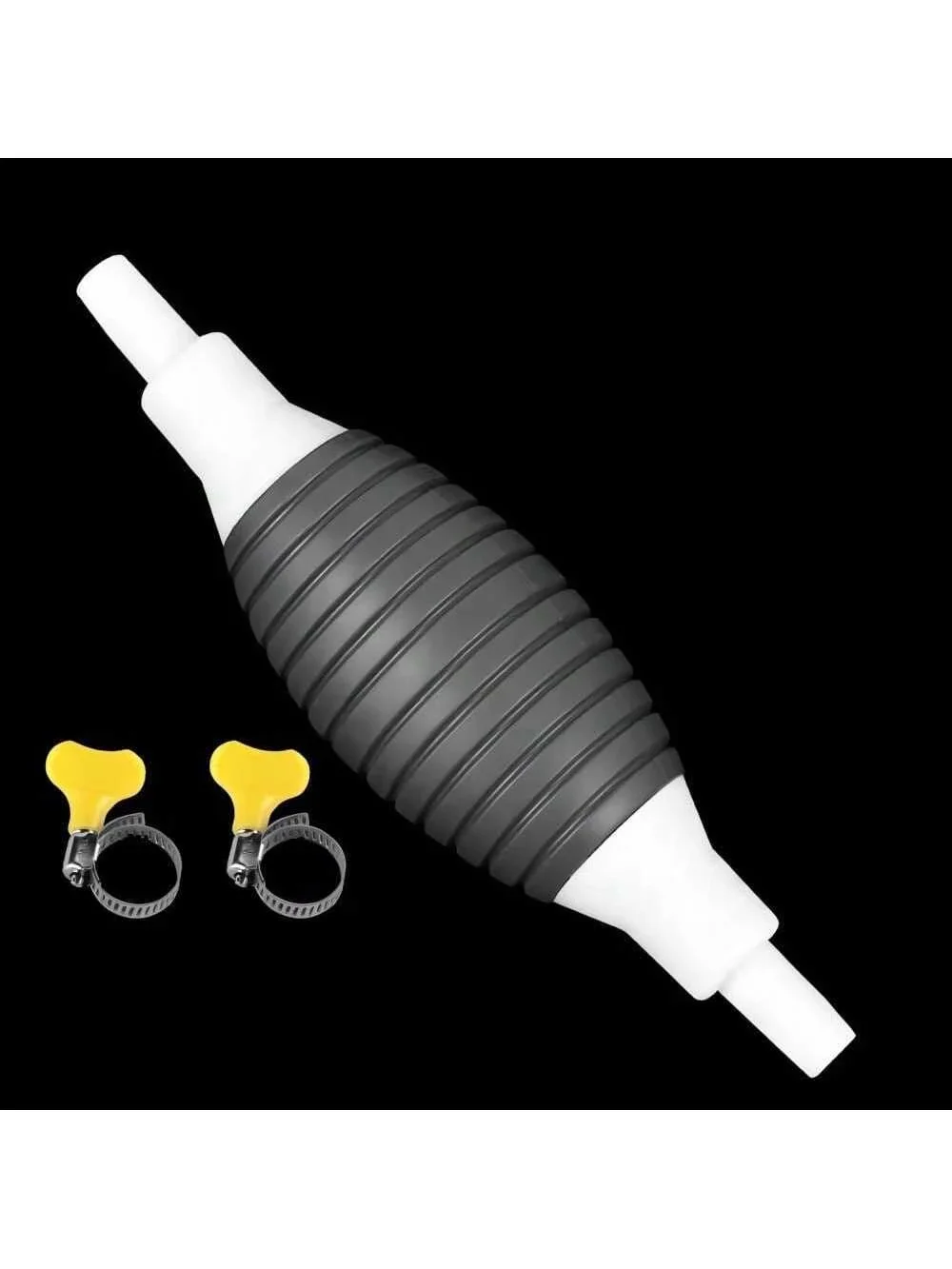 Efficient Manual Fuel Transfer  - Portable Hand Priming Tool For Gas,, Oil, And Water