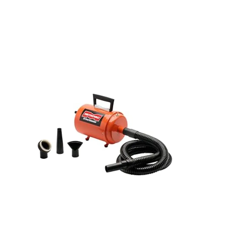 

- Air Force Commander 2 Speed Model: AFTD-1 802 Watts - Dog and Cat Hair Blow/Dryer - Air Dryer for Long and Short Hair - Orang