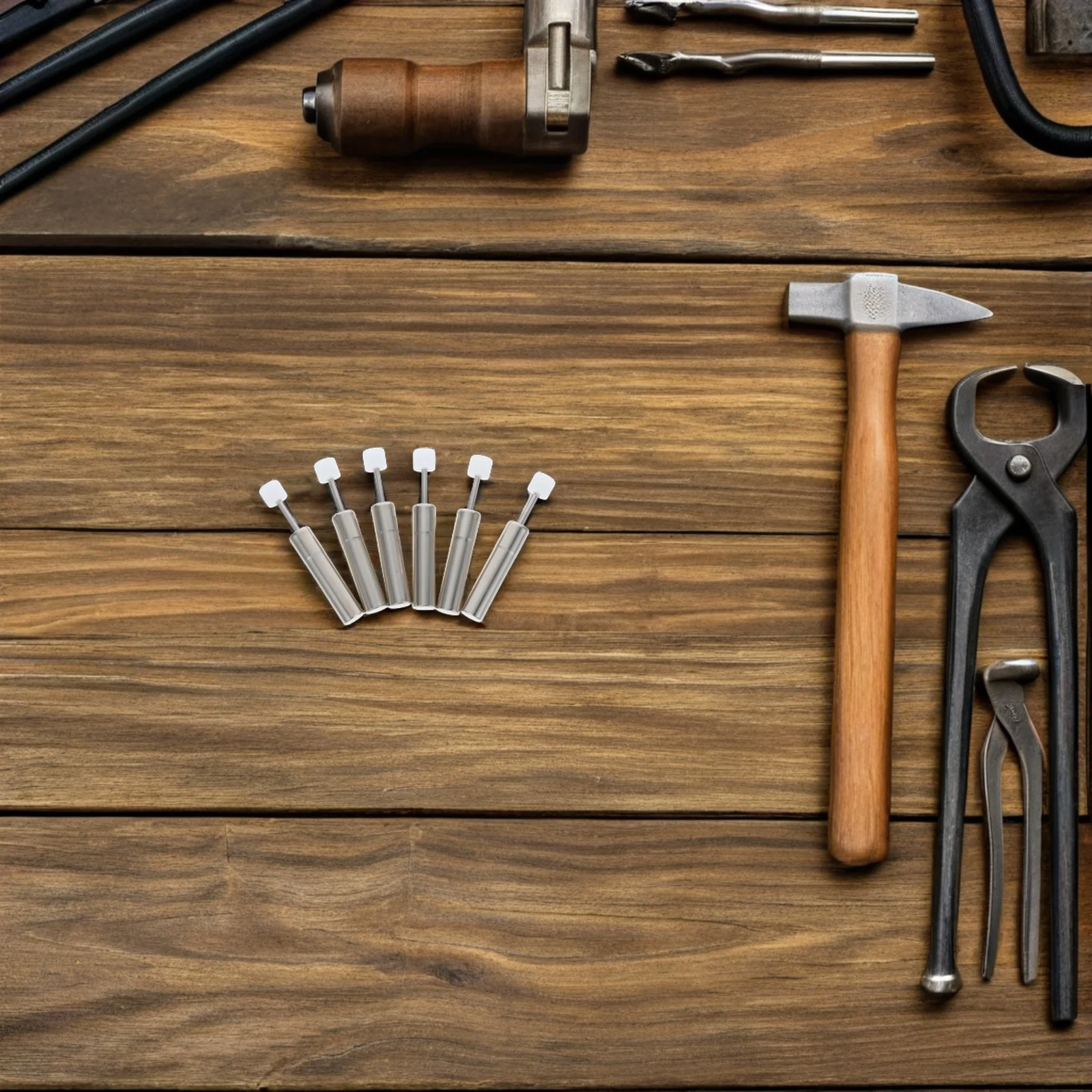 

6pcs Soft Close Trash Can Damper Replacement Steel Nylon Rubbish Bin Damping Mechanism For Kitchen Bathroom Office Waste Bins