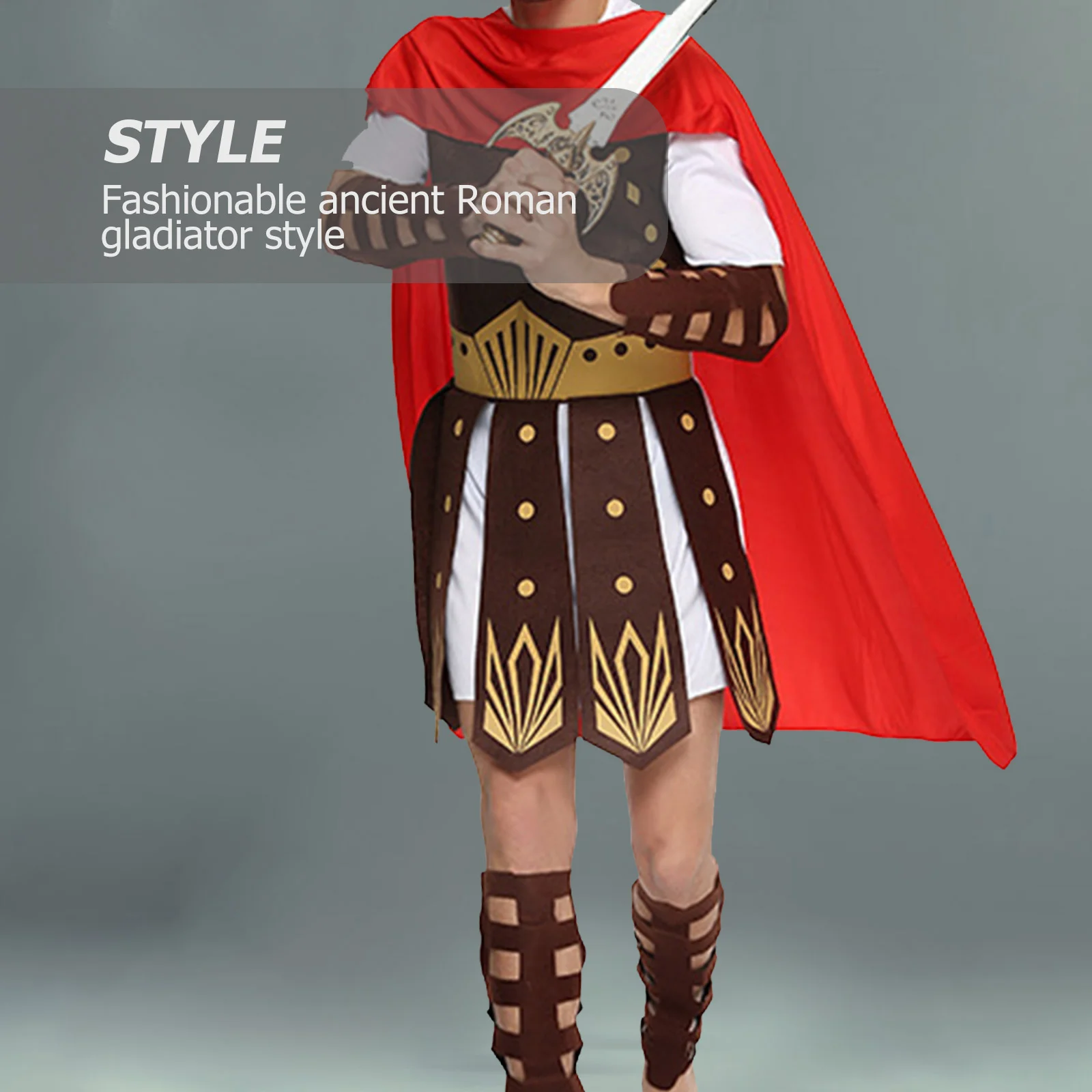 Roman Soldier Costume Adult Ancient Gladiator Clothes Miss Halloween Costumes for Men