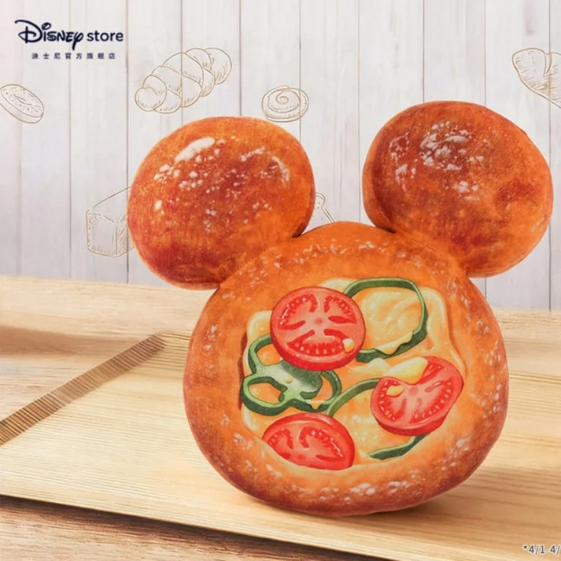 

Disney Mickey Mouse Baking Pizza Plush Pillow - Cute Stuffed Doll & Cushion - Collectible Souvenir Gift