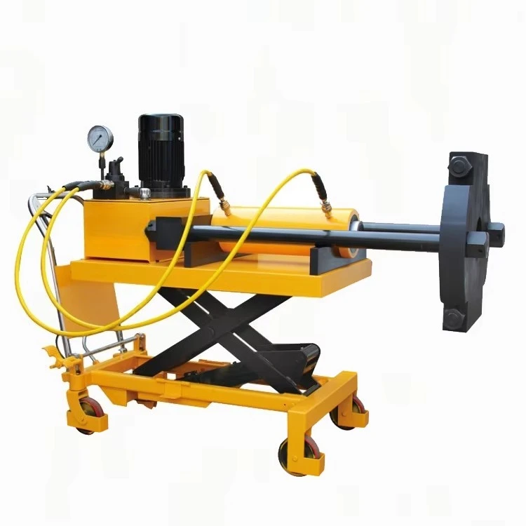 

150 tons hydraulic gear cart pulling turbine