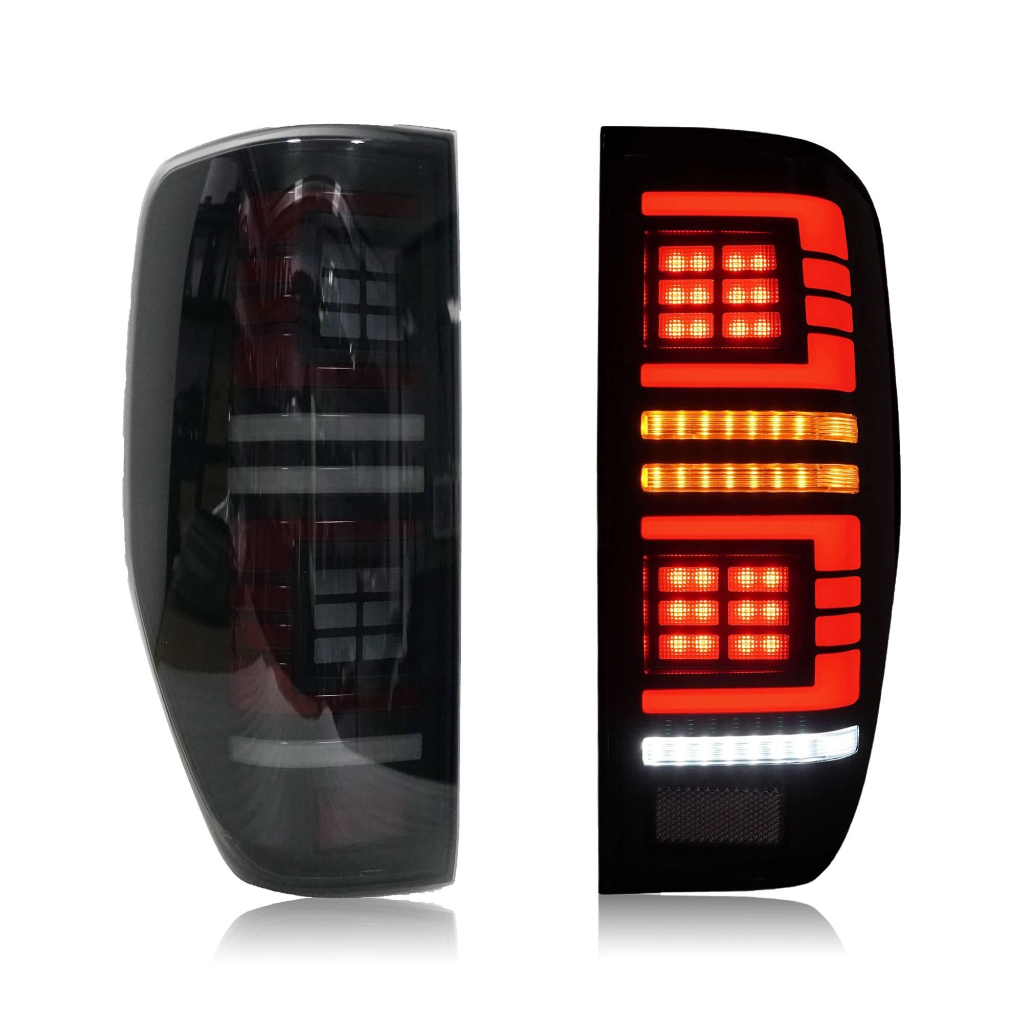 

Motion for Ford Ranger T6 T7 T8 Raptor Plug and Play MK1 MK2 MK3 Maverick LED Tail Lights Tail Lamp Auto Assembly 2012-2019