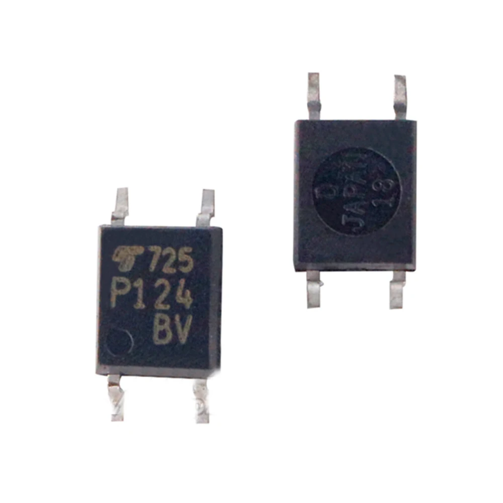 100PCS/LOT   TLP124BV SOP4 P124BV TLP124   Photoelectric coupling chip