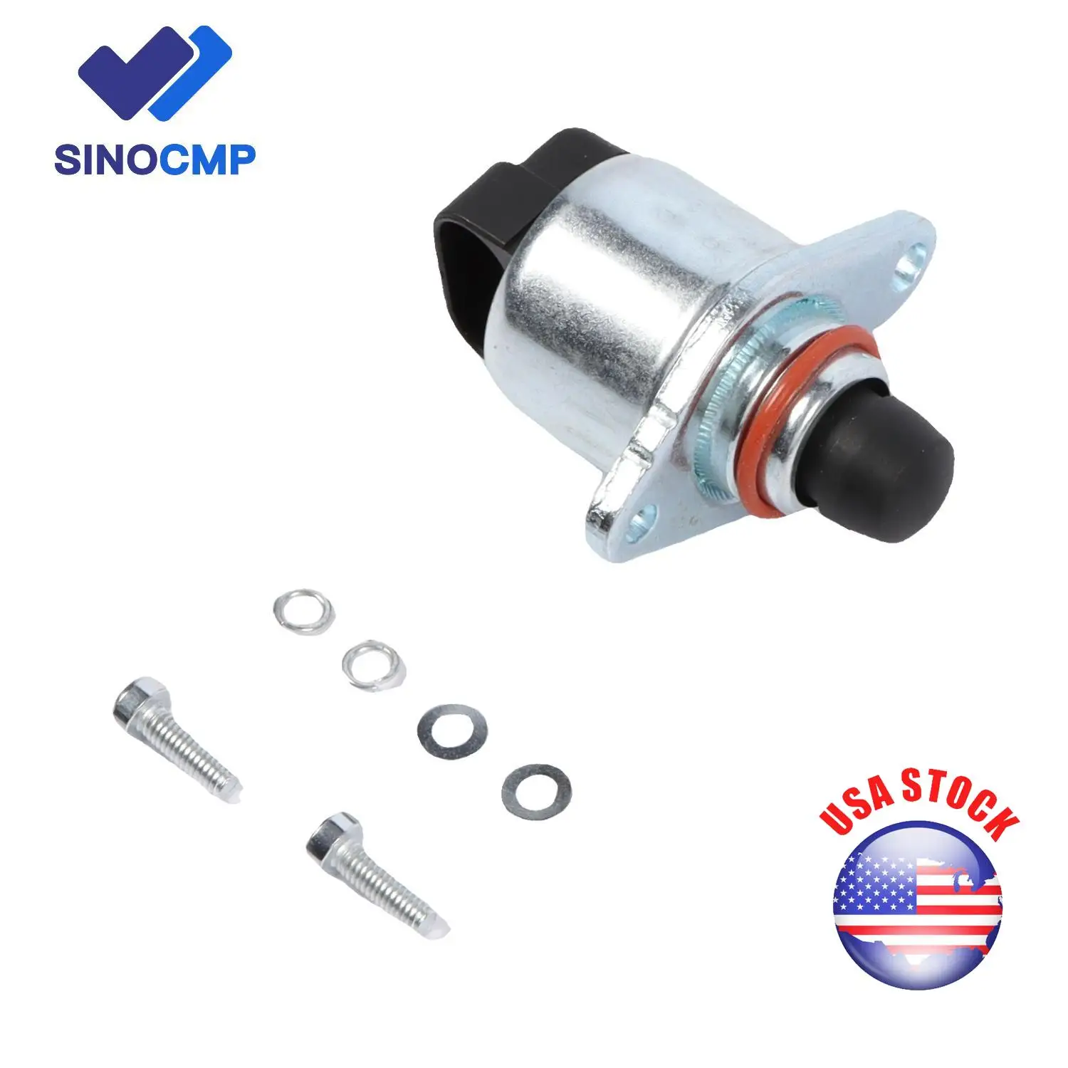 

SINOCMP IACV-AC147 17223209 Новый клапан регулирования воздуха холостого хода для Cadilac Blazer Astro S-10 Express GMC Chevy 96-07 AC147 AC142 31023