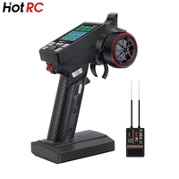 Hotrc Hot RC CT-8A CT8A 2.4Ghz 8-ch Channel FHSS Remote Control 300m Range F-08A Receiver For RC Cars/ Ships/ Tanks Model