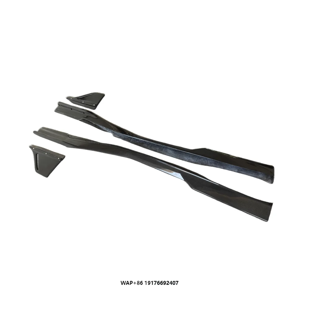 

for Upgrading the Carbon Fiber M-style Side Skirt of F8 forFerrari F8 Side Chin Car Accessories