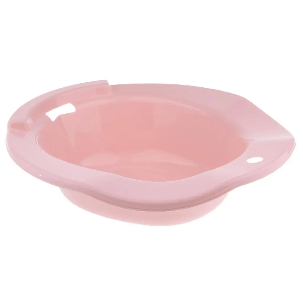 حوض استحمام Sitz مصنوع من مادة بلاستيكية، مقعد مريح للحمام للبواسير والرعاية بعد الولادة #4