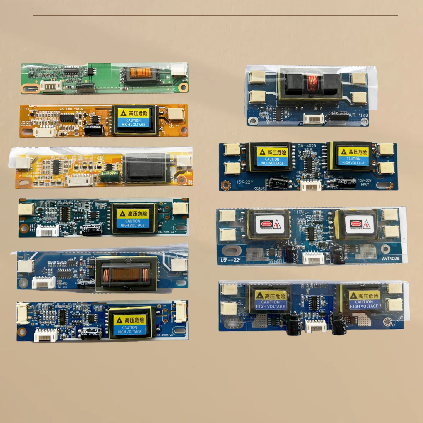 LCD Liquid Crystal High Voltage Board Single Lamp Double Lamp Four Lamp Small Mouth Big Mouth General High Voltage Board CCFL