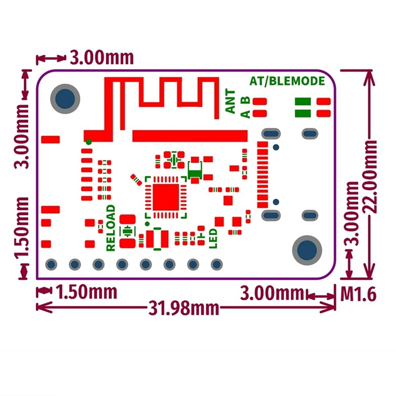 미니 모듈 BLE/UART/USB: 컴팩트 BLE to 직렬/TTL UART 변환 모듈, CH9143