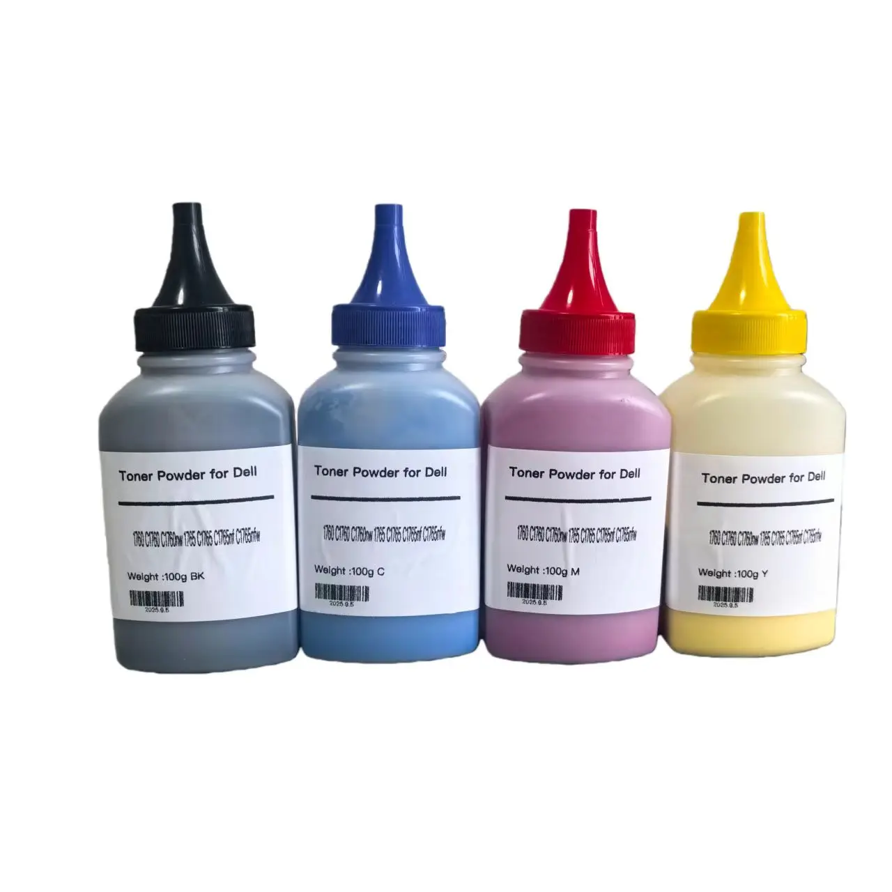 Сменный тонер-порошок для Dell 1760 C1760 C1760nw 1765 C1765 C1765nf C1765nfw, картридж для цветного лазерного принтера