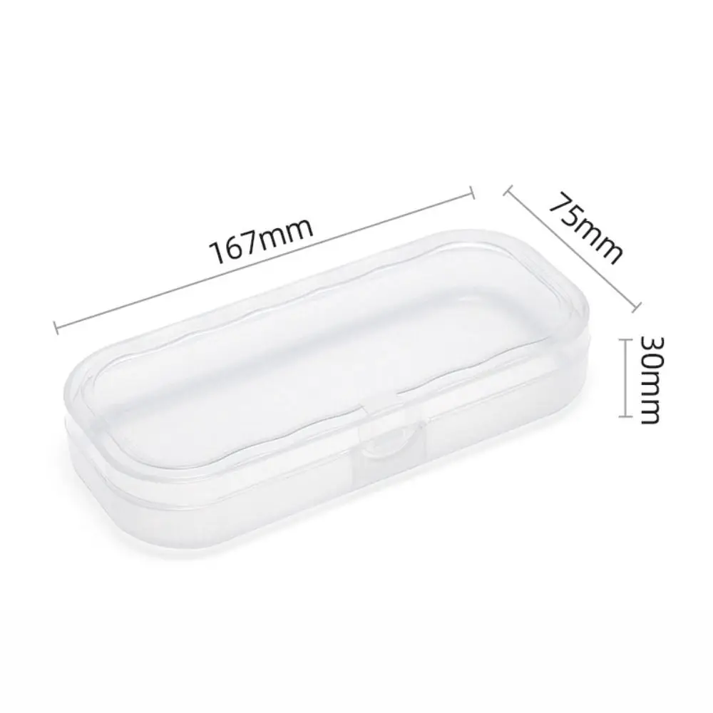 Pratico custodia rigida per occhiali Scatola portaoggetti portatile semplice per occhiali Custodia per occhiali Accessori per occhiali