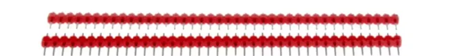 10PCS 40Pin 1x40 Single Row Male 2.54 Breakable Pin Header Connector Strip For Arduino Diy Kit