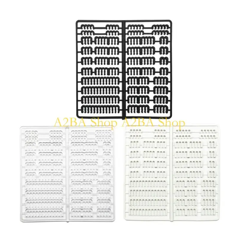 A2BA 36 Pack Wire Organizers Cable Combs For Desktop Case Neatly Arrange Power Supply Cables Holders
