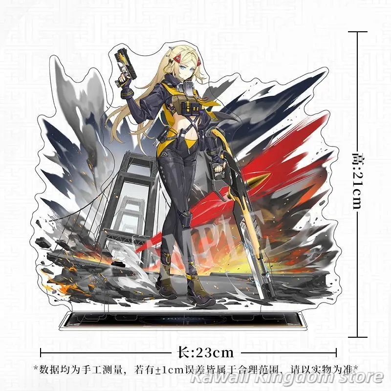 Zenless Zone Zero Trigger аниме фигурка акриловая подставка модель тарелка декор стола стоячий знак талисман студенческий аксессуар подарок для фанатов