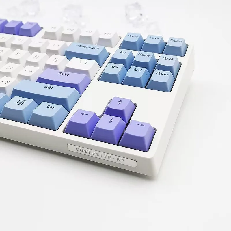 Three Color Matching Custom Keycap 108 Keys Set For Gamer Mechanical Keyboard 61 87 104 108 Keyboard Cherry Profile Mx Switch