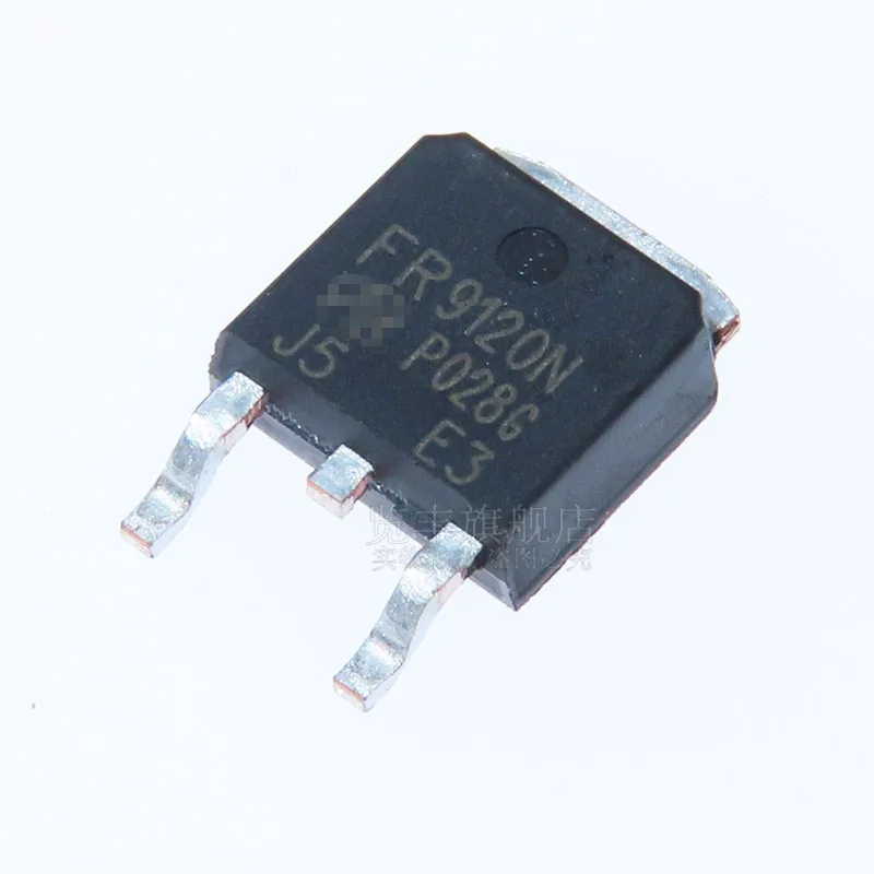 10PCS IRFR9120N FR9120N 6.6A/100V P-channel MOSFET TO-252