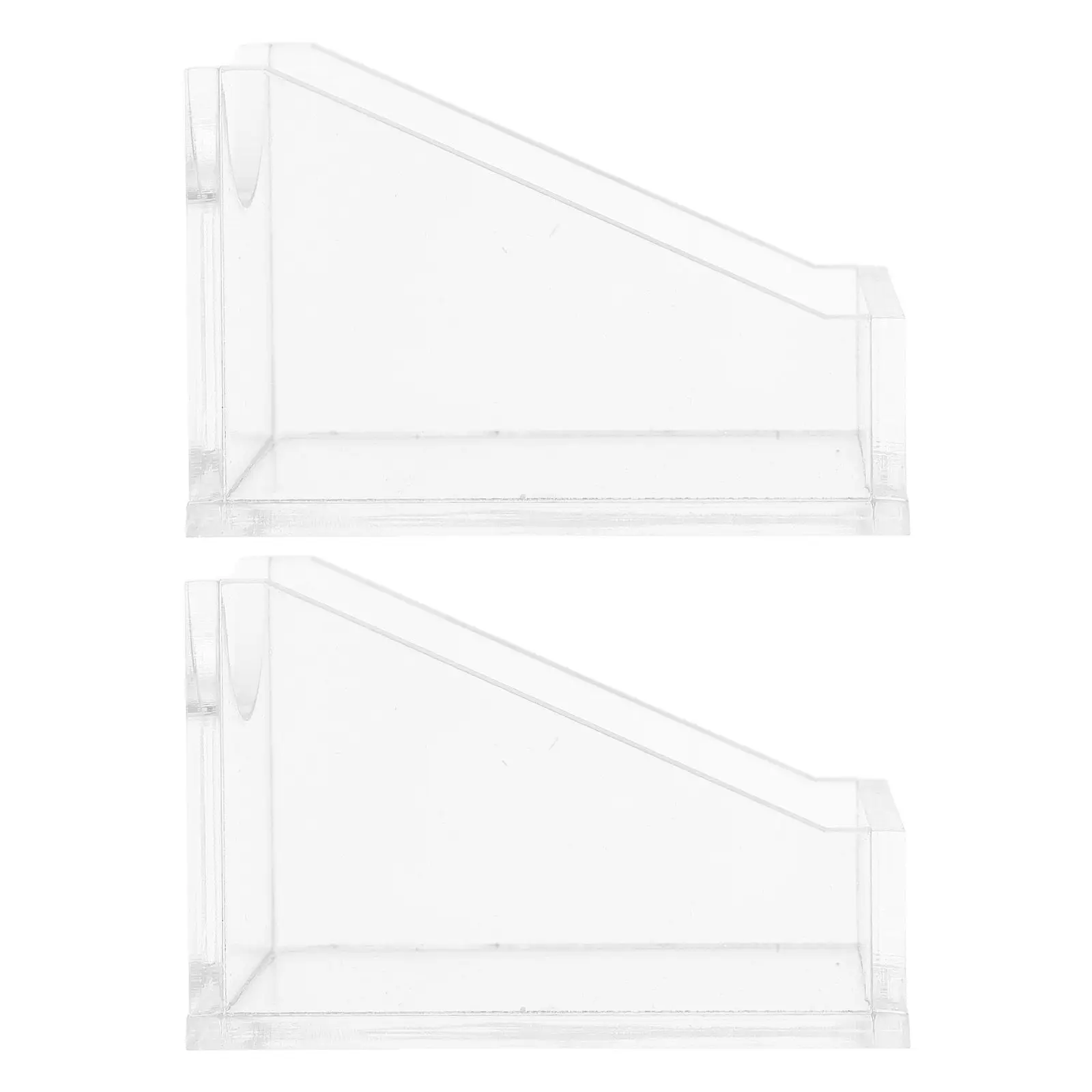 2Pcs Lab Serum Bottle Rack Tilted Acrylic Organizer Stable Chemical Reagent Holder Stand Compact Storage Tray for Scientific view 3
