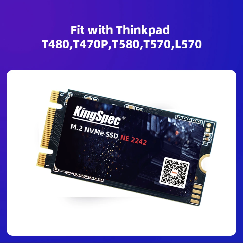 KingSpec SSD M2 256GB NVME SSD 1TB 128GB 512GB Ssd M.2 2242 PCIe Cứng Đĩa bên Trong Chắc Chắn Ổ Cứng Cho Laptop