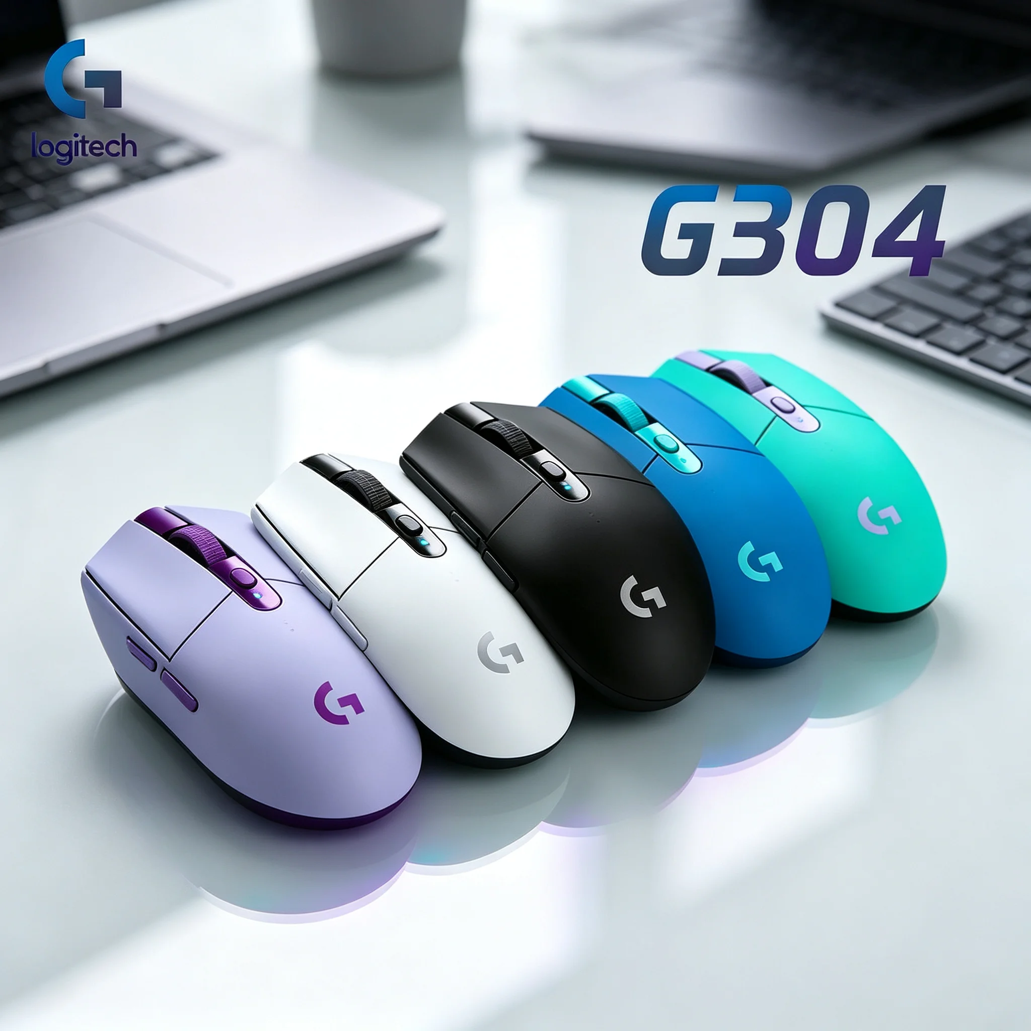 Logitech G304 Wireless Optical Gaming Mouse Plug And Play Simple Operation For PUBG CS2 Valorant New Gamer