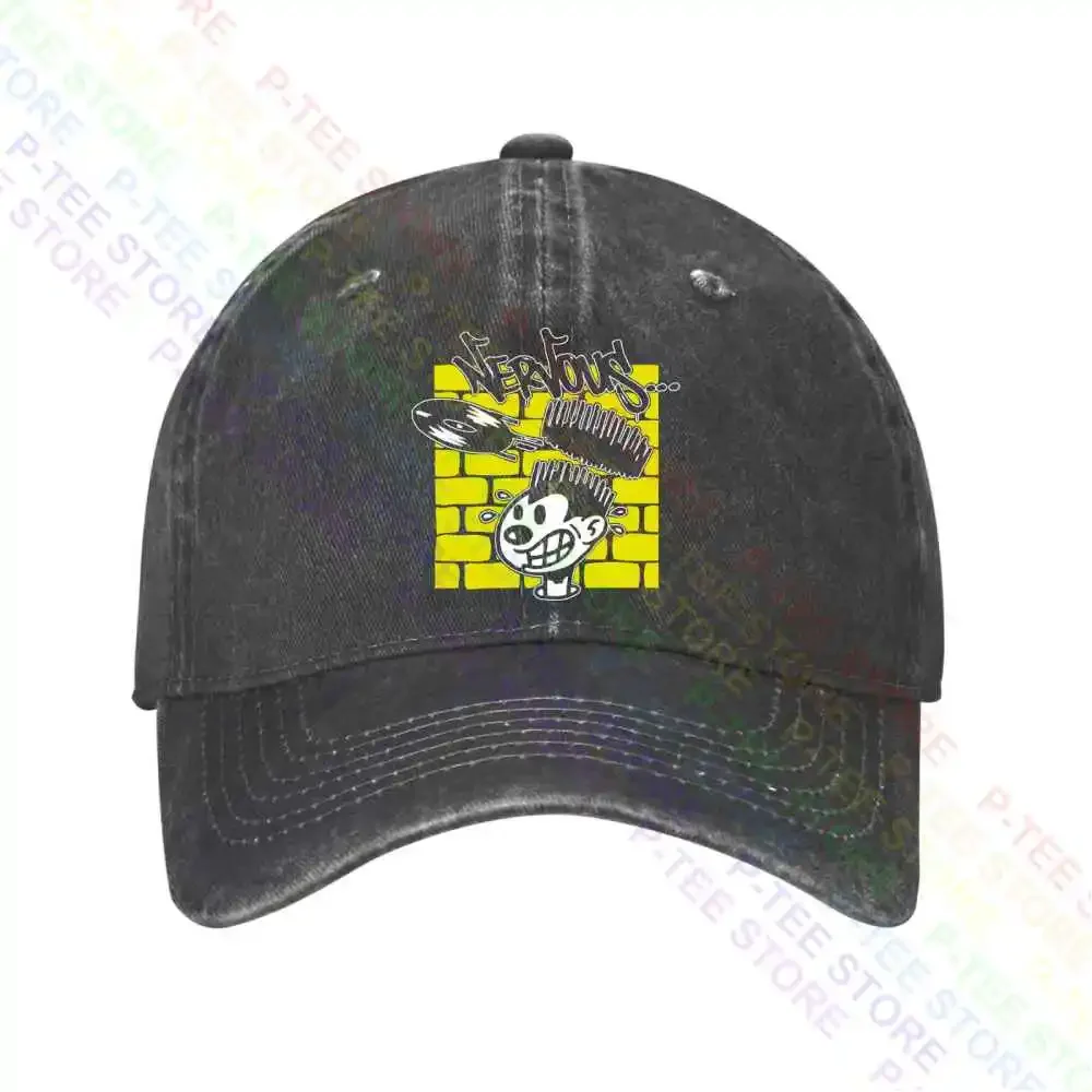 Boné de Beisebol, Bonés Snapback e Chapéu Bucket de Tricô com Temática de Equipamentos de DJ: Nervous Records, Technics, Pioneer, Denon, Vestax, Rane, Serato