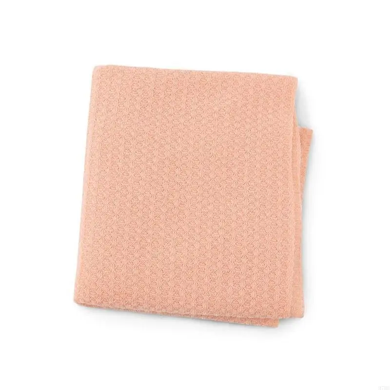 

97BE Infants Photography Props Newborn Baby Knitted Receiving Blanket