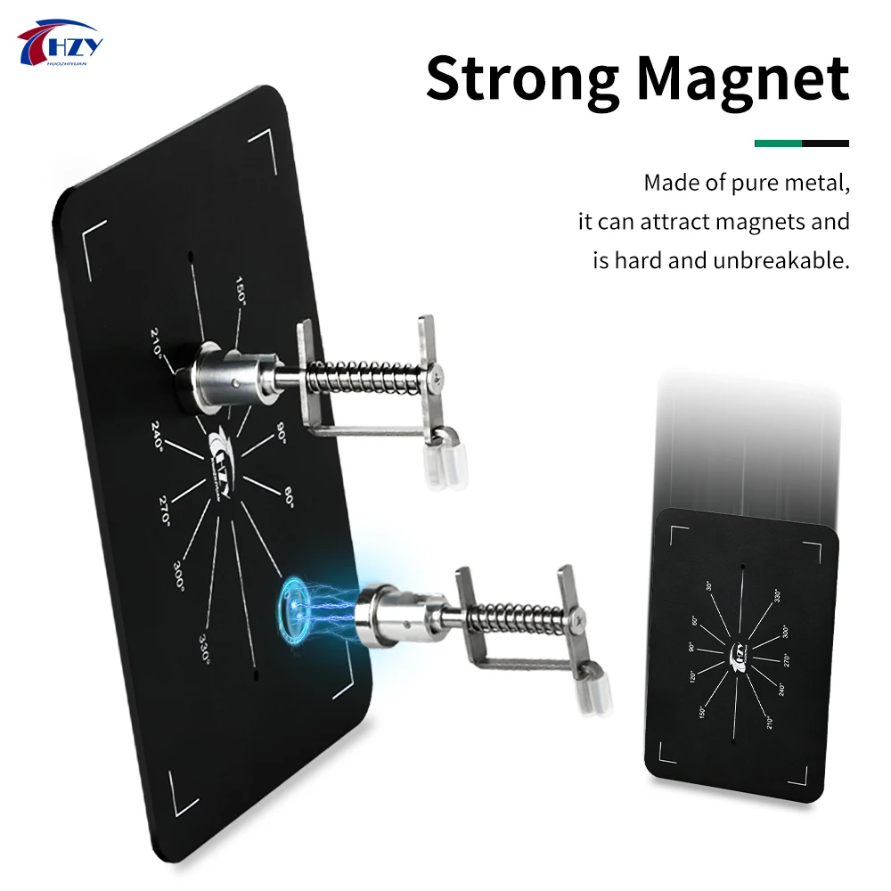 HZY Universal-Leiterplattenhalter Lötplattform mit Magnetfuß, fester Klemme, verstellbar für Leiterplatten-Elektronik-Reparaturset – Detail 2